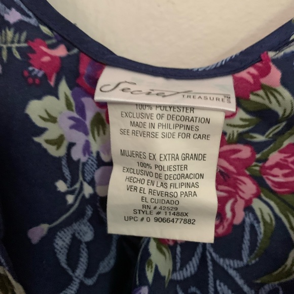 Secret Treasures Sleepwear Set 1X - Picture 7 of 8